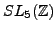 $ SL_{5} (\mathbb{Z})$