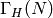 \Gamma_H(N)