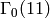 \Gamma_0(11)