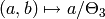 (a,b) \mapsto a/\Theta_3