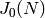 J_0(N)
