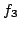 $\displaystyle f_3$