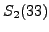 $ S_2(33)$