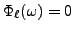 % latex2html id marker 8557
$ \Phi_\ell(\omega) = 0$
