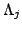 $ \Lambda_j$