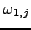 % latex2html id marker 9125
$ \omega_{1,j}$