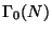 $ \Gamma_0(N)$