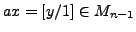 $ [y/1]$