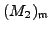 $ M_1[\mathfrak{m}]$