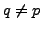 $ q\leq \nu(pN)$