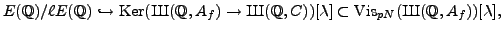 $ C\subset J_0(pN)$