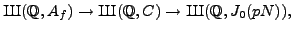 $\displaystyle E_f(\mathbb{Q})/\ell E_f(\mathbb{Q})$