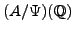 $ (A_f/A_f[\lambda])(\mathbb{Q})[\lambda_p] = 0$