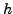 $ f=h$
