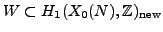 $ \overline{W} = W\otimes \mathbb{F}_{\ell}$