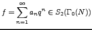 $ \Gamma_0(N)$
