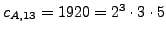 $ 2 \mid c_{A,59}$