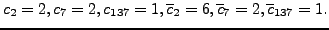 $\displaystyle g = q - q^2 - 2q^3 + q^4 - 2q^5 + \cdots,
$