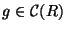$ g \in \mathcal{C}(R)$