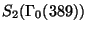 $ S_2(\Gamma_0(389))$