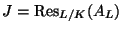 $ J=\Res_{L/K}(A_L)$