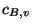$ c_{B,v}$