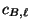 $ c_{B,\ell}$