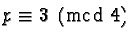 $p \equiv 3\pmod{4}$
