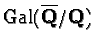 ${\rm
{G}al}(\overline{\bf {Q}}/{\bf {Q}})$