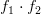 $f_1\cdot f_2$