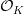 $\mathcal{O}_K$