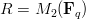 $R=M_2(\mathbf{F}_q)$