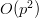 $O(p^2)$